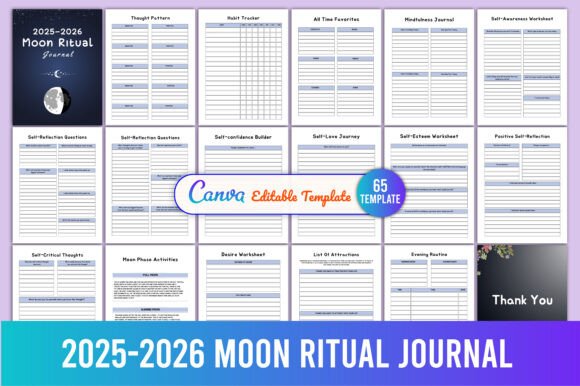 2025–2026 Moon Ritual Journal: A Strategic Tool for Intentional Planning and Grounded Growth