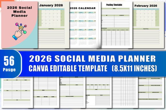 2026 Social Media Planner