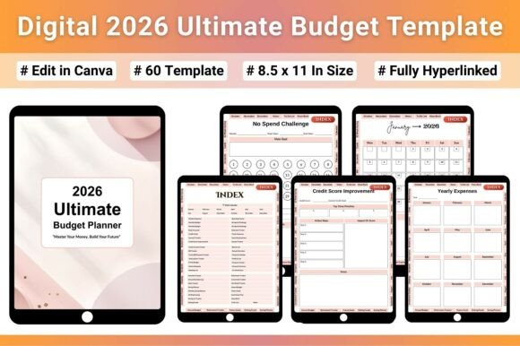 Master Your Finances in 2026 with the Digital 2026 Ultimate Budget Template