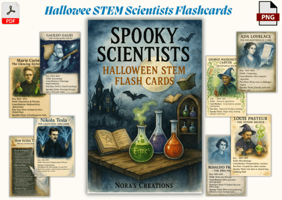 Spooky Scientists Halloween STEM