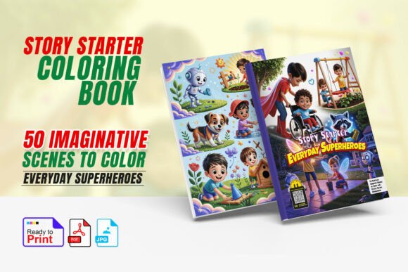 Story Starter Coloring Book for Kids: Where Empathy, Creativity, and Purpose Converge