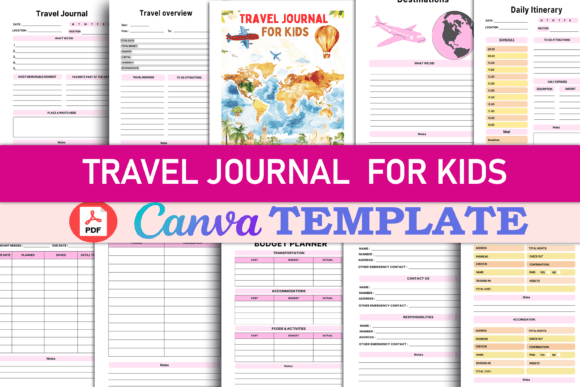 Travel Journal for Kids