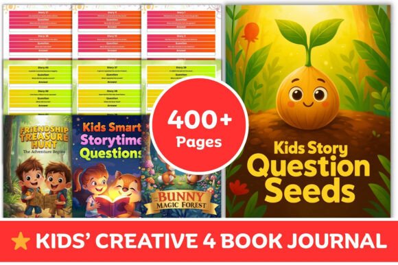 Unlocking Creativity with the Kids’ Creative 4 Book Journal
