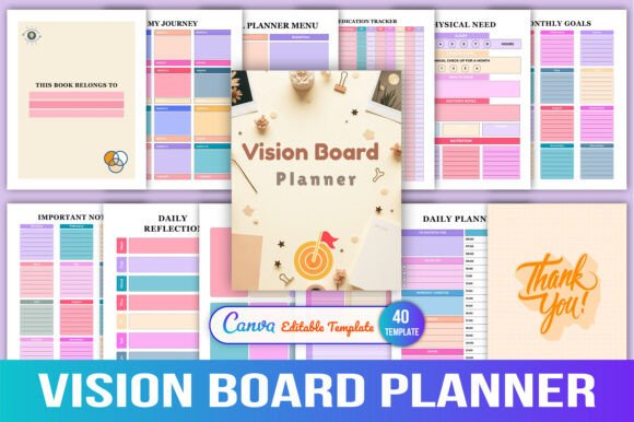 🌟 Vision Board Planner