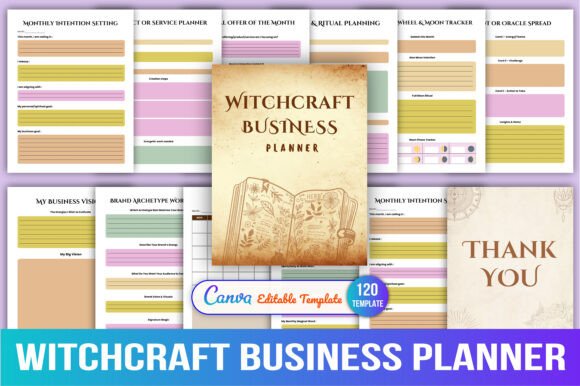 Witchcraft Business Planner